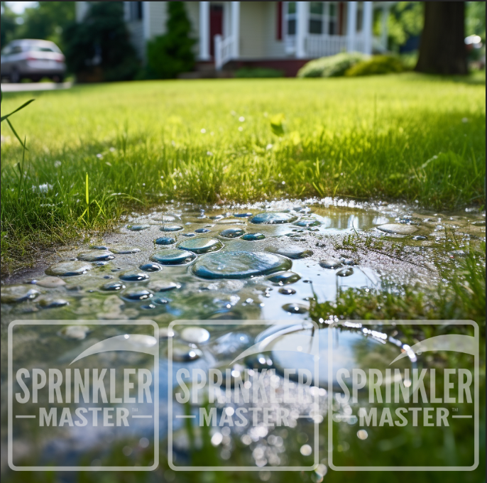 Leaky Sprinkler Pipes and Valves in South Denver, Colorado Sprinkler